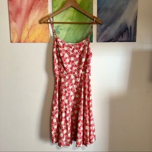 Old Navy Coral Floral Dress